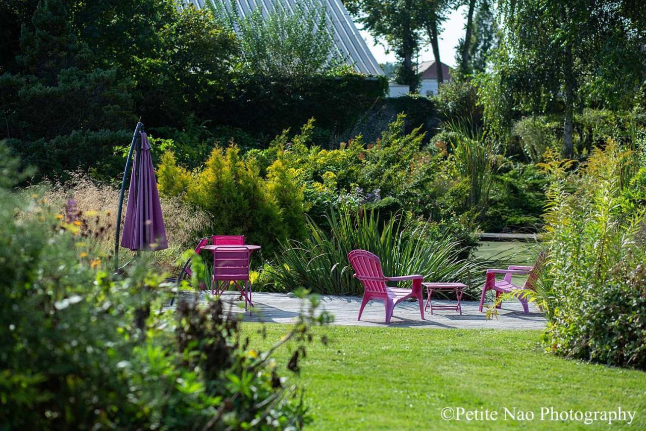 Au Jardin Des Deux Ponts Bed and Breakfast Abbeville Esterno foto